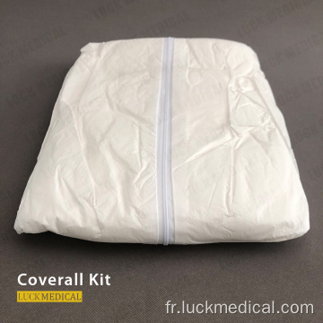 COVID PRÉCAUTION Medical Coverall Suit